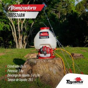 Pulverizador Costal Naftero Toyama TS26B-N